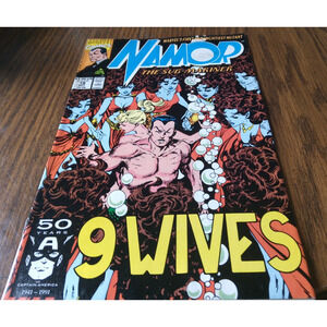 Namor The Sub-Mariner #19 (October 1991 Marvel Comics)